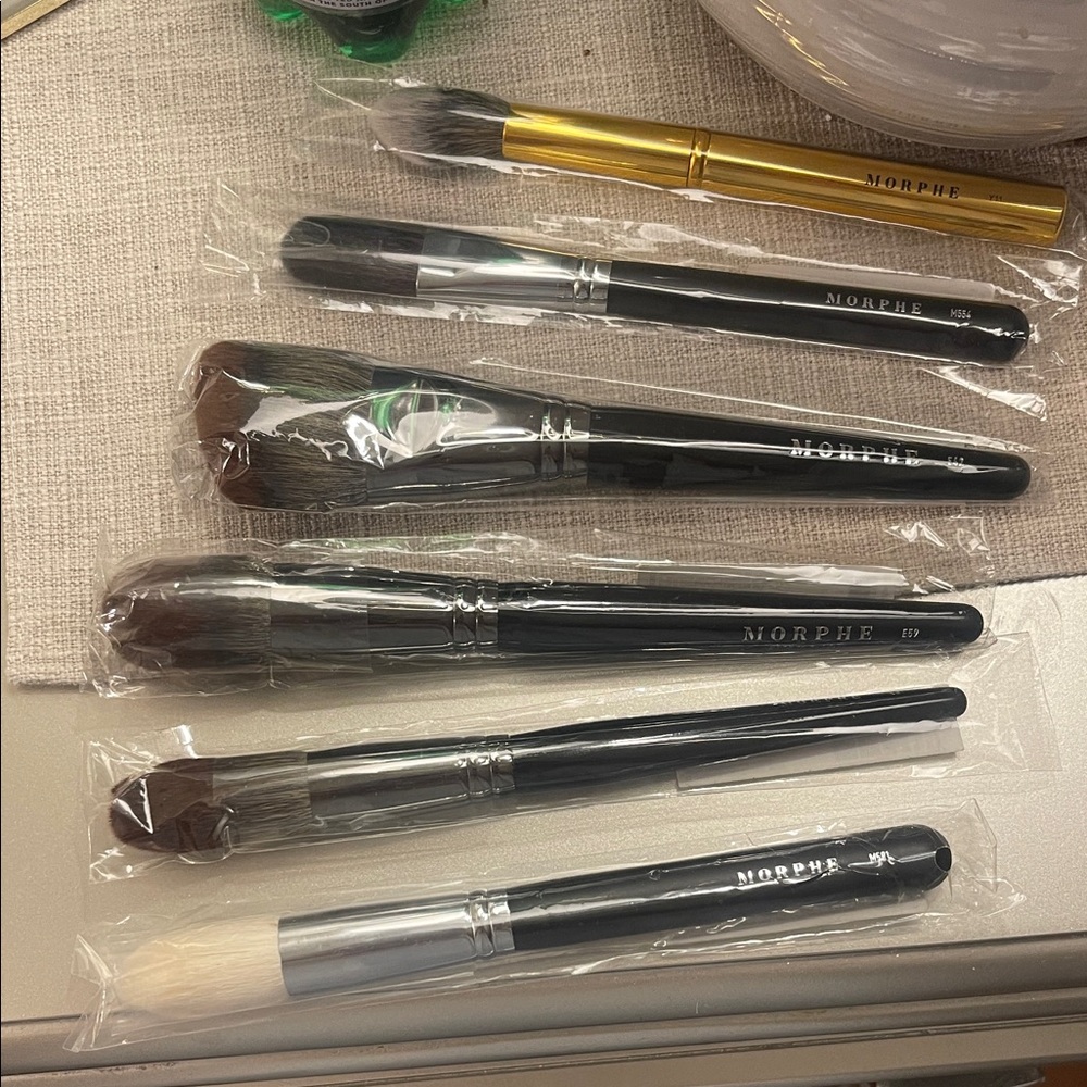 Morphe Professional Brush Collection - Black and Gold